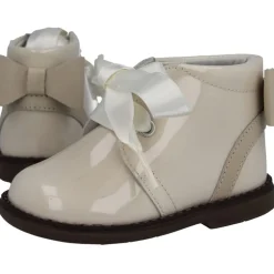 Andanines Adnine Bootie with Bow in Beige