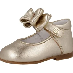 Andanines Adnine Bow Pumps in Gold