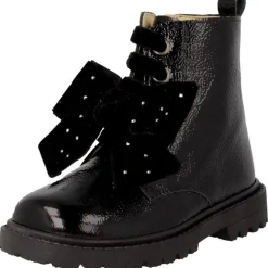Andanines Bow Boots Juniors in Black