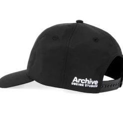 Archive Design Studios Capital Cap in Black