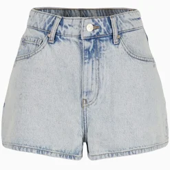 Armani Exchange Denim Mom Shorts in Blue
