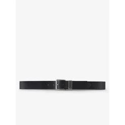 Armani Exchange Exchange Mens Inner Logo Belt in Brown