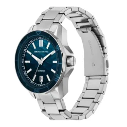 Armani Exchange Exchange Mens Three Hand Date, Stainless Steel Watch, Ax1950 in Silver