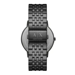 Armani Exchange Exchange Two Hand Stainless Steel Watch in Black