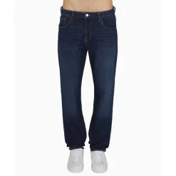 Armani Exchange Exchange 5 Pockets Pant in Blue