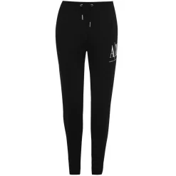 Armani Exchange Jogging Bottoms in Black