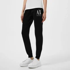 Armani Exchange Jogging Bottoms in Black