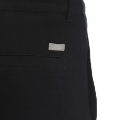 Armani Exchange Mens Linen Rayon Twill Shorts in Navy