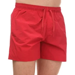 Armani Mens Swim Shorts in Red