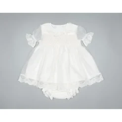 Artesania Granlei 2 Piece Mini A-Line Dress in Beige