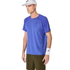 Asics Mens Match Actibreeze T-Shirt in Blue