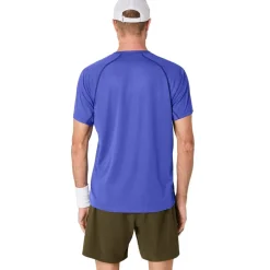 Asics Mens Match Actibreeze T-Shirt in Blue