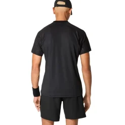 Asics Mens Match Night Energy T-Shirt in Black