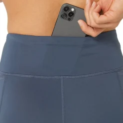 Asics Nagino Skinny Fit Running Athletic Pants in Green