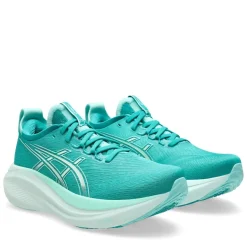 Asics Womens Gel Nimbus 27 Road Running Shoes in Blue
