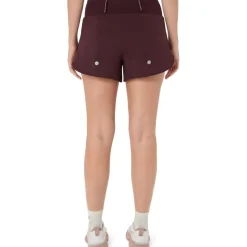 Asics Womens Road 3.5in Short Running in Purple