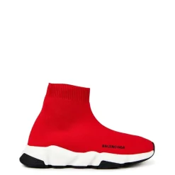 Balenciaga Bal Sock Trainers in Red