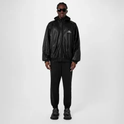 Balenciaga Bal Tracksuit Jacket in Black