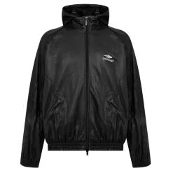Balenciaga Bal Tracksuit Jacket in Black