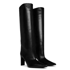 Balenciaga Blade Heeled Boots in Black