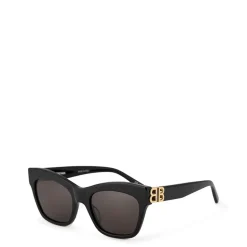 Balenciaga Cat Eye Sunglasses in Black
