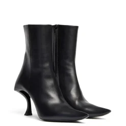 Balenciaga Hourglass Booties in Black