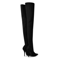 Balenciaga Knife Over The Knee Boots in Black