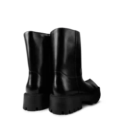 Balenciaga Rhino Chelsea Leather Boots in Black