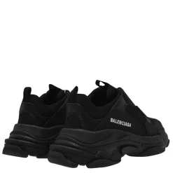 Balenciaga Unisex Childs Triple S Trainers in Black