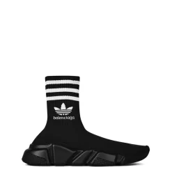 Balenciaga X Adidas Speed Trainers in Black