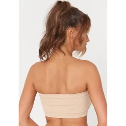 Be You 2 Pack Bandeau Bra in White