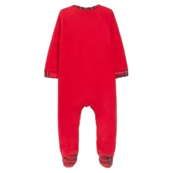 Be You Baby Reindeer Long Sleeve Sleepsuit in Multi