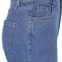 Be You Denim Bermuda Shorts in Blue