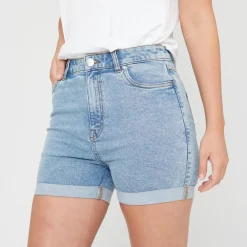 Be You Denim Jean Shorts in Blue