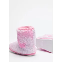Be You Girls Multi Snug Boots in Pink