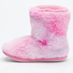 Be You Girls Multi Snug Boots in Pink
