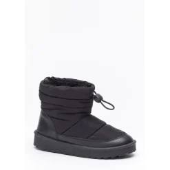 Be You Girls Winter Snow Boots in Black