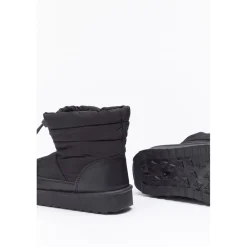 Be You Girls Winter Snow Boots in Black
