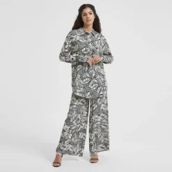 Be You Printed Shirt in Grey