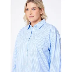 Be You Stripe Shirt in Blue