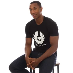 Belstaff Cotton Jersey Phoenix T-Shirt in Black