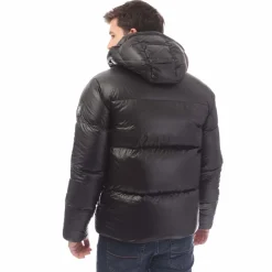 Belstaff Down Filled Ripstop Resolve Jacket in Black