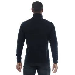 Belstaff Quarter Zip Sweatshirt in Black