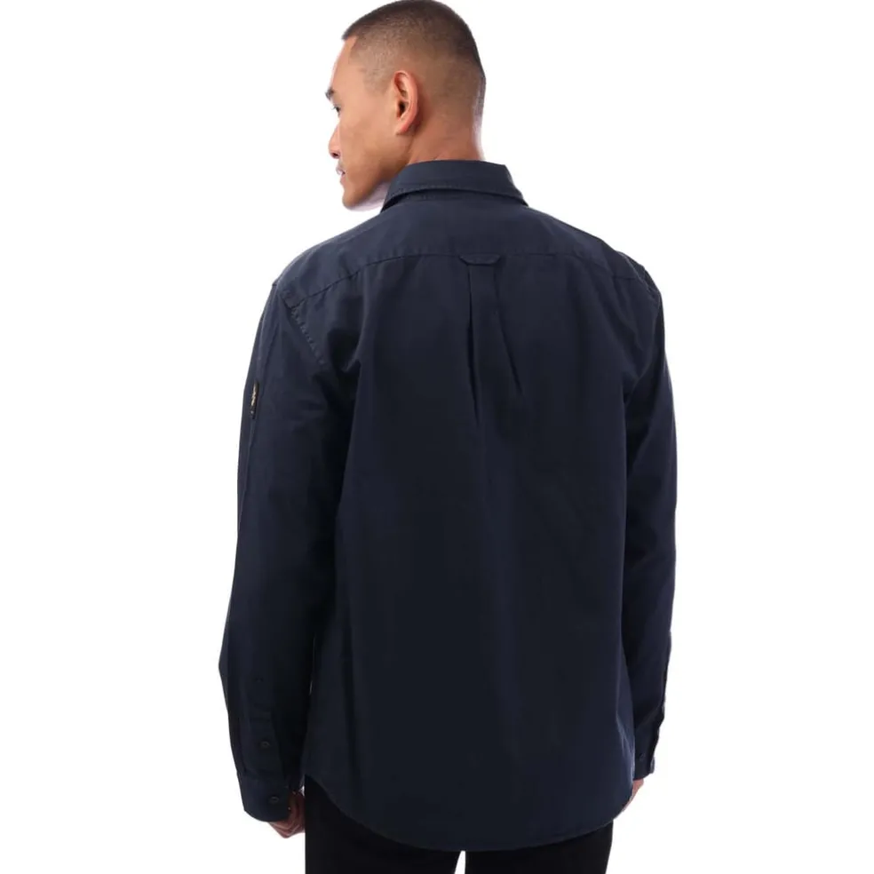Belstaff Scale Shirt in Navy