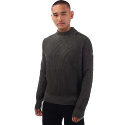 Belstaff Stanley Mock Neck Jumper in Green