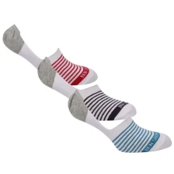 Ben Sherman 3 Pack of Shoe Liner Socks in White