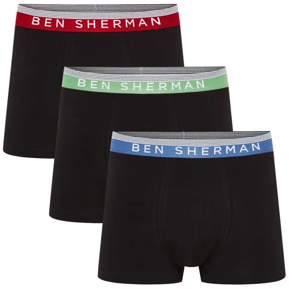 Ben Sherman Heath Trunk in Black