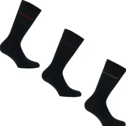 Ben Sherman Mens 3 Pack Hedgehunter Socks in Black