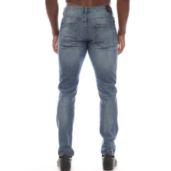 Bench Mens Duddley Slim Jeans in Blue