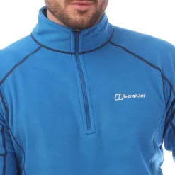 Berghaus Mens Cuerden 1/2 Zip Fleece in Blue